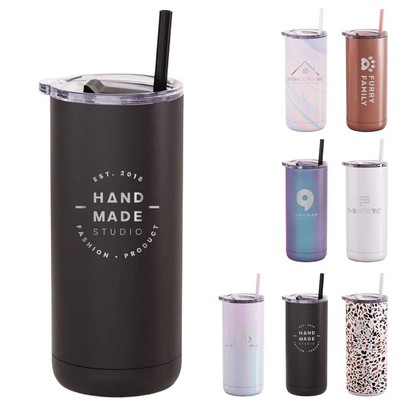16 Oz. Maars Stainless Steel Tumbler